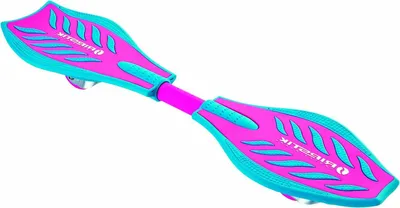 Productafbeelding van Waveboard - Zweefbord - Buiten Sporten - Lichtgewicht Constructie - 67 cm - Roze Blauw