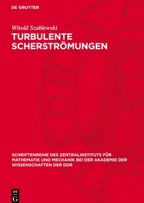 Produktbild von Turbulente Scherströmungen