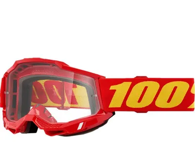 Produktbild von 100percent Accuri 2 Otg Offroad-brille Rot Clear Rot Clear