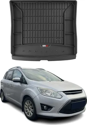 Immagine prodotto di OMAC rivestimento del bagagliaio in gomma per Ford Grand C-Max 2010-2019 Rivestimento del bagagliaio in TPE