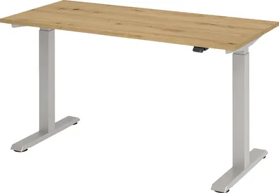 Image de Bureau VXMST614/R/S 140x67cm chêne