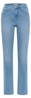 Productafbeelding van BRAX Carola jeans, vijf zakken, gemaakt van premium denim, kleur: lichtblauw (gebruikt), maat: 31W / 30