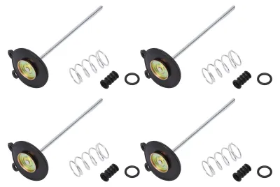 Image de Jeu de 4 membranes de pompe d'accélération du carburateur 16021?393?004 pour XL250R, CB450SC, Nighthawk et CM450E