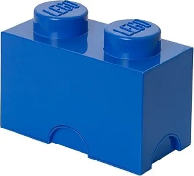 Image de LEGO Brique de rangement STORAGE BRICK 2 2,6 litres bleu