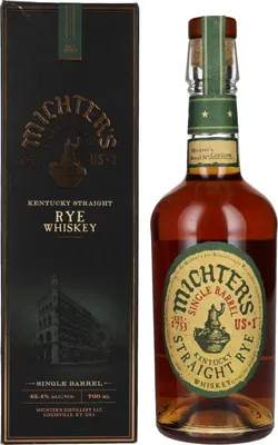 Produktbild von Michter's US*1 Kentucky Single Barrel Straight Rye Whiskey 42,4% Vol. 0,7l in Geschenkbox