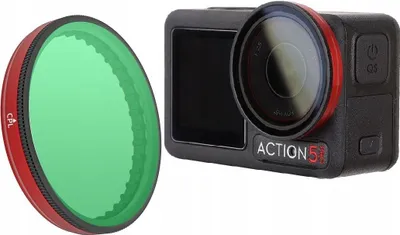 Obrázek produktu pro CPL cirkulární polarizační MC FILTR pro kameru DJI Osmo ACTION 5 Pro / 5Pro / 4 / 3 / FI904