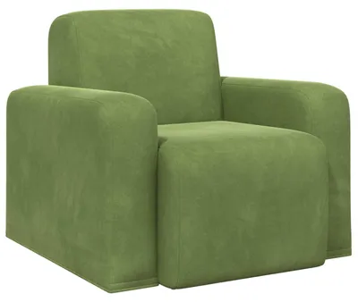 Produktbild von vidaXL Sessel Hellgrün Samt (V)