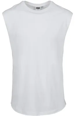Image de Urban Classics - Haut à bords francs pour homme sans manches TN395 (XL) (blanc)