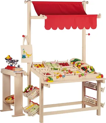 Produktbild von Goki Market stand, Einkaufen, 3 Jahr(e)