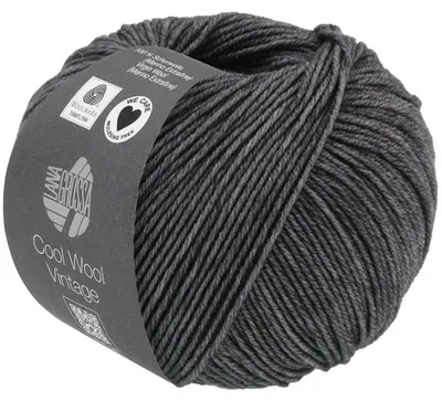 Produktbild von Lana Grossa - Cool Wool Vintage 7370 anthrazit