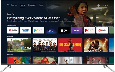 Zdjęcie produktu dla Strong 50 Zoll Ultra HD Android TV sw (silber)