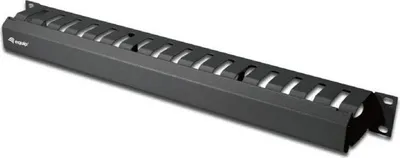 Immagine prodotto di Equip 19" Kabeldurchführung 1HE Panel Ausstattung sw