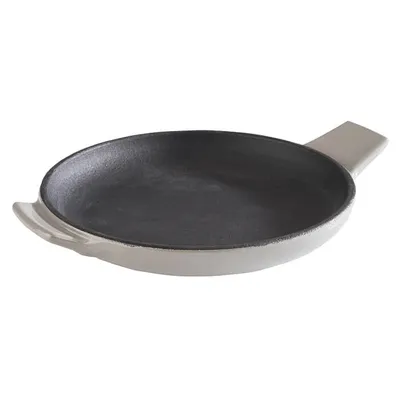 Obrázok produktu pre APS liatinová servírovacia panvica, výška: 20 mm, ø: 130 mm, strieborná
