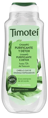 Immagine prodotto di TIMOTEI Shampoo idratante e rivitalizzante al latte di cocco e aloe vera 600 ml