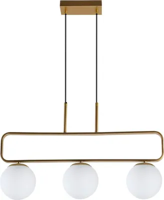 Zdjęcie produktu dla Żyrandol Jove mosiądz biały 3xG9 Candellux 33-01573