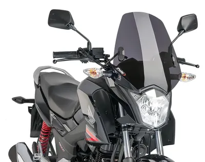 Image de PUIG 7726F New Generation Sport pour HONDA CB125F fortement teinté
