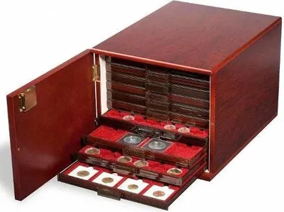 Obrázek produktu pro skříňka na 10 boxů na mince a jiné - Leuchtturm (K92018)
