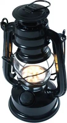 Produktbild von Dekorativní LED lampa černá 190 mm