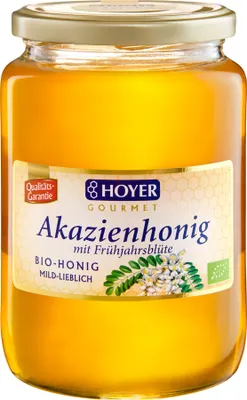 Produktbild von HOYER  Akazienhonig mit Frühjahrsblüte - 1kg