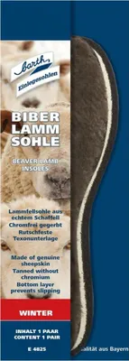 Produktbild von Barth Biber Lamm Einlegesohle Gr. 48
