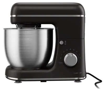 Produktbild von SILVERCREST® Küchenmaschine SKM 600 B2 schwarz Teigmaschine Knetmaschine