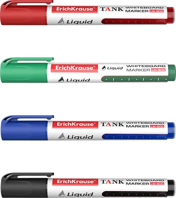Obrázek produktu pro Popisovač na bílé tabule LW-600 s kulatým hrotem 2,38 mm sada 4 ks