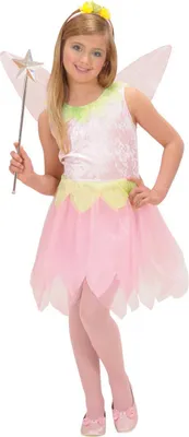 Produktbild von ROSA BLUMEN FEE (Kleid, Flügel, Haarreif) Größe 140 8-10 years
