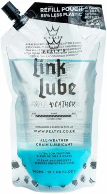Zdjęcie produktu dla Peaty's Linklube All-Weather Chain Lube 360 ml Rowerowy środek czyszczący