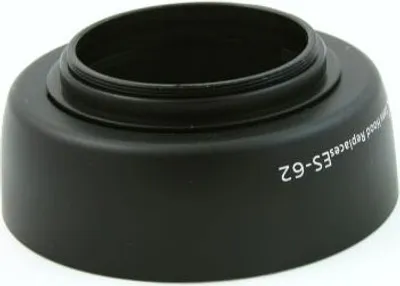 Zdjęcie produktu dla Osłona przeciwsłoneczna na obiektyw typu Canon ES-62 2w1 z bagnetem