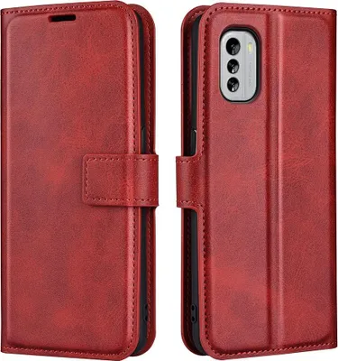 Produktbild von Nokia G60 Hülle - Coverup Deluxe Klapphülle - Rot