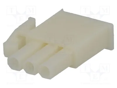 Image de 5 connecteurs à broche de 4,14 mm, type plat, avec 3 broches mâles/souples, tension nominale de 600 V, référence 172166-1, pour connecteurs Signteck