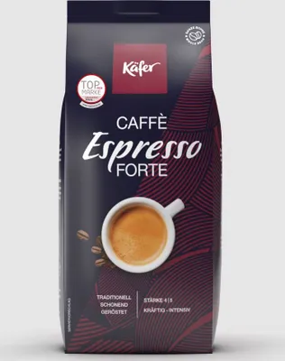 Produktbild von Käfer Caffè Espresso Forte | ganze Bohne | 1000g