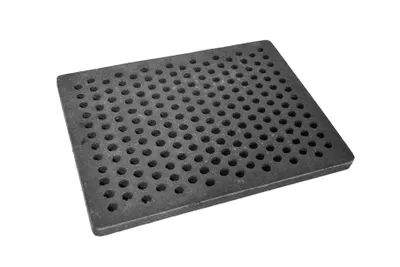Immagine prodotto di SEZAM griglia per stufa cm in ghisa griglia in ghisa con fori griglia per caminetto griglia quadrata per cenere griglia per stufa griglia da tavolo griglia per stufa griglia per caminetto