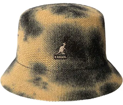 Kangol TIE DYE KNIT BUCKET K5496 in schwarz