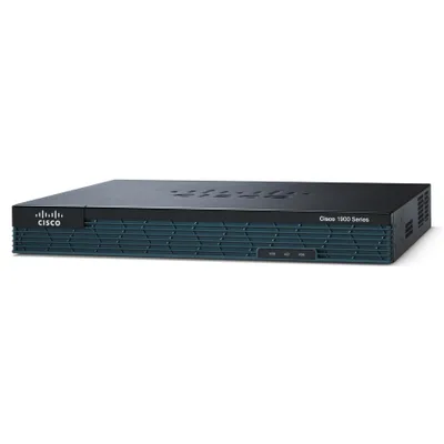 Produktbild von Cisco 1921, Ethernet-WAN, Gigabit Ethernet, Mehrfarbig