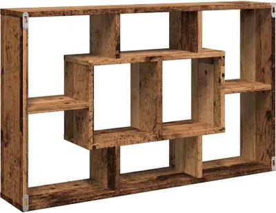 Produktbild von Wandregal Altholz 85x16x52,5 cm Holzwerkstoff
