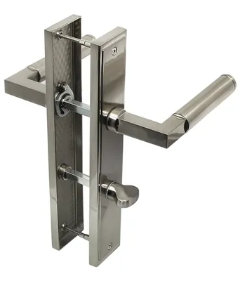 Produktbild von Türbeschlag 2310 Camilla LS WC Nickelmatt Baustil Türdrücker Türklinke Türgriffe