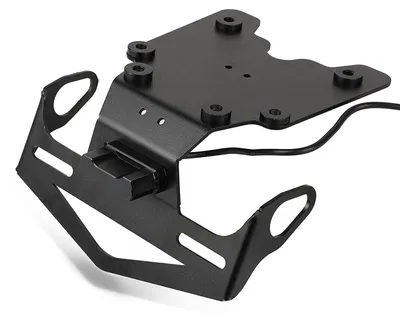 Immagine prodotto di Elzusha - Supporto per targa in acciaio inossidabile per moto Yamaha