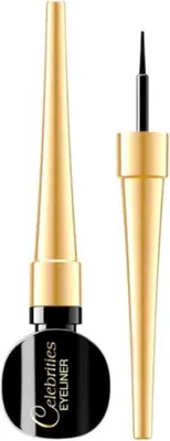 Immagine prodotto di Eveline Cosmetics Celebrities – eyeliner, a lunga tenuta, luminoso, Nero