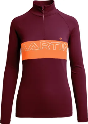 Produktbild von MARTINI Pearl Damen Half Zip Langarmshirt violett L