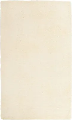 Produktbild von Teppich Shaggy Hochflor NAVARRA Creme 60x100 cm Polyester