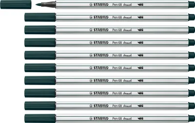 Obrázok produktu pre STABILO Prémiová fixka so štetcovým hrotom pre variabilnú šírku ťahu – Pen 68 brush –…