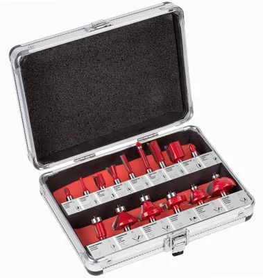 Image de Fraise pour défonceuse 15pcs en coffret