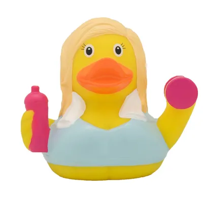 Produktbild von Lilalu Fitness Girl Quietscheente ein hübsches individuelles Geschenk