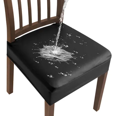 Immagine prodotto di Coprisedie impermeabili elasticizzati, set da 4, colore nero