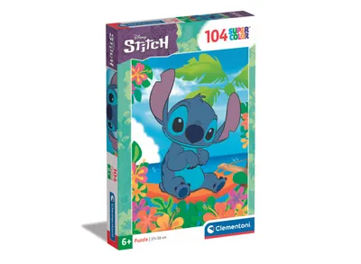 Produktbild von Clementoni Supercolor Stitch, 104 Stück(e), Cartoons, 6 Jahr(e)
