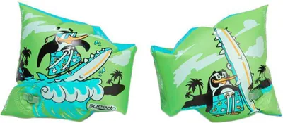 Produktbild von Speedo Learn To Swim Character Printed Armbänder Grün 2-6 Years Grün 2-6 Years