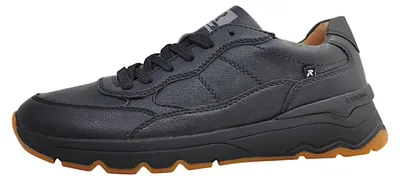 Image de Chaussures de sport pour hommes Rieker, lacets, couleur noire, style décontracté