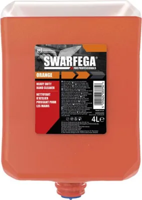 Image de Swarfega Orange 4l Gel Lavant Mains Puissant Avec Microbilles - Sc Johnson Professional
