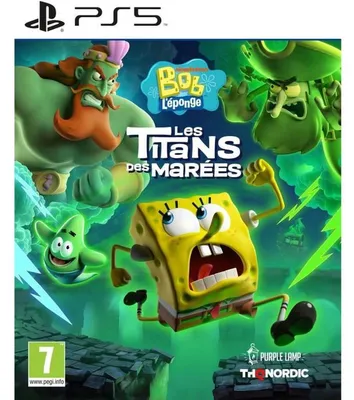 Produktbild von THQ Nordic SpongeBob Schwammkopf: Giganten der Gezeiten, PlayStation 5, E10+ (Jeder über 10 Jahre)